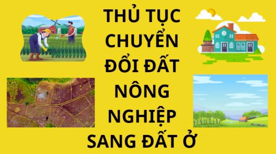 QUY TRÌNH CHUYỂN MỤC ĐÍCH SỬ DỤNG ĐẤT TỪ ĐẤT NÔNG NGHIỆP SANG ĐẤT Ở HOẶC ĐẤT TMDV