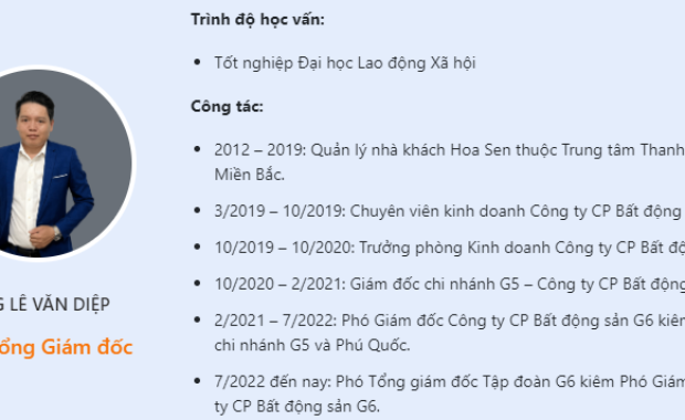 Nhận Định Của Ông Lê Văn Diệp về Qũy Đất ở Tại Bãi Thơm Phú Quốc